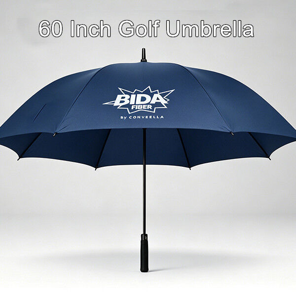 60 Inch Windproof Golf Umbrella with Custom Logo for Corporate and Promotional Use