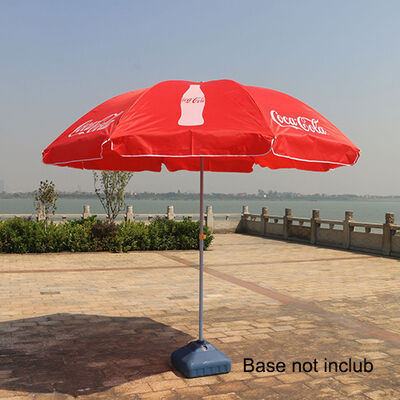 9 Foot Windproof Market Umbrella Metal Frame Outdoor Advertising Umbrella Customizable