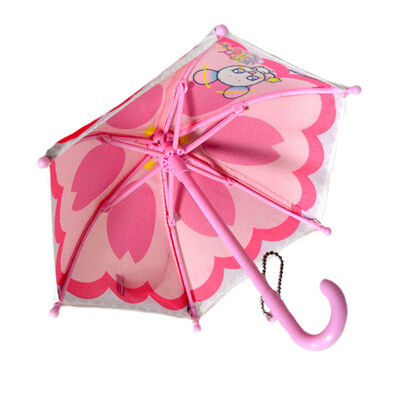 Cute Kid's Umbrellas 6 Ribbed Adorable Toy Umbrella